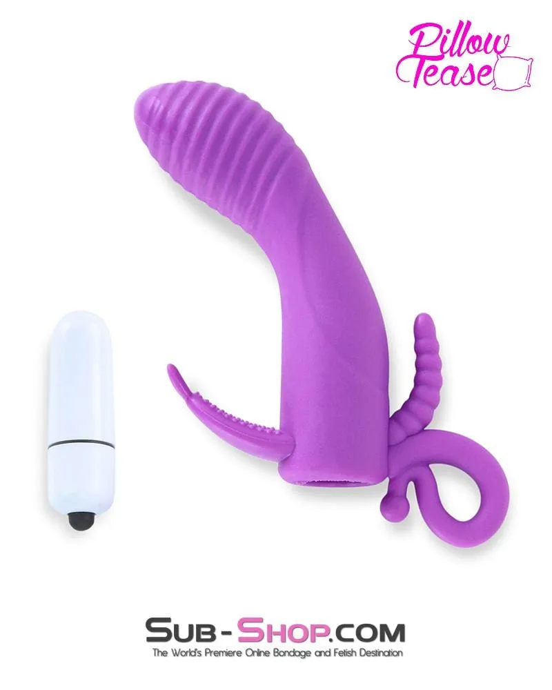 0378E      Waterproof Vibrating G-Spot Purple Plugger - LAST CHANCE - Final Closeout!