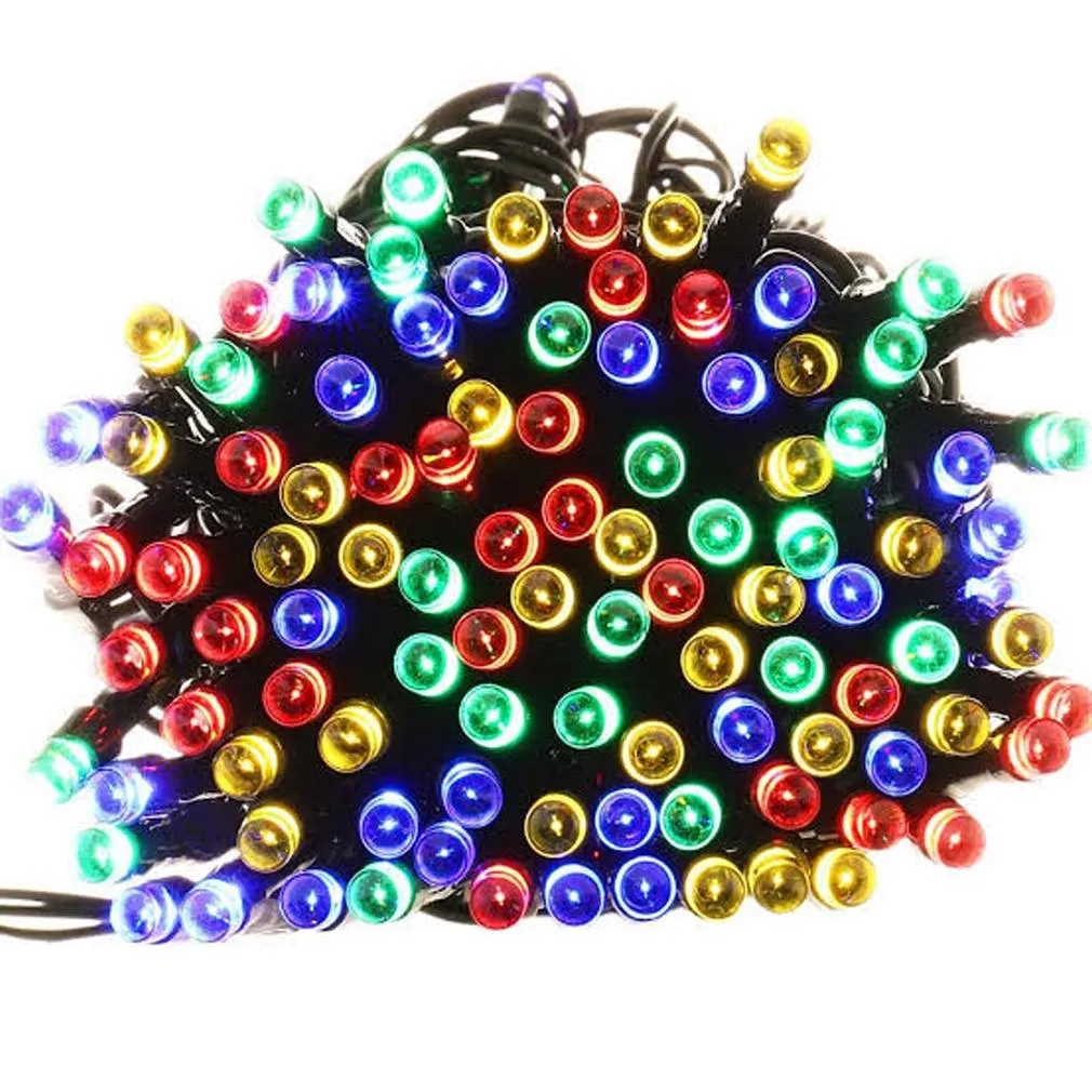 100-LED Solar Powered Fairy Lights