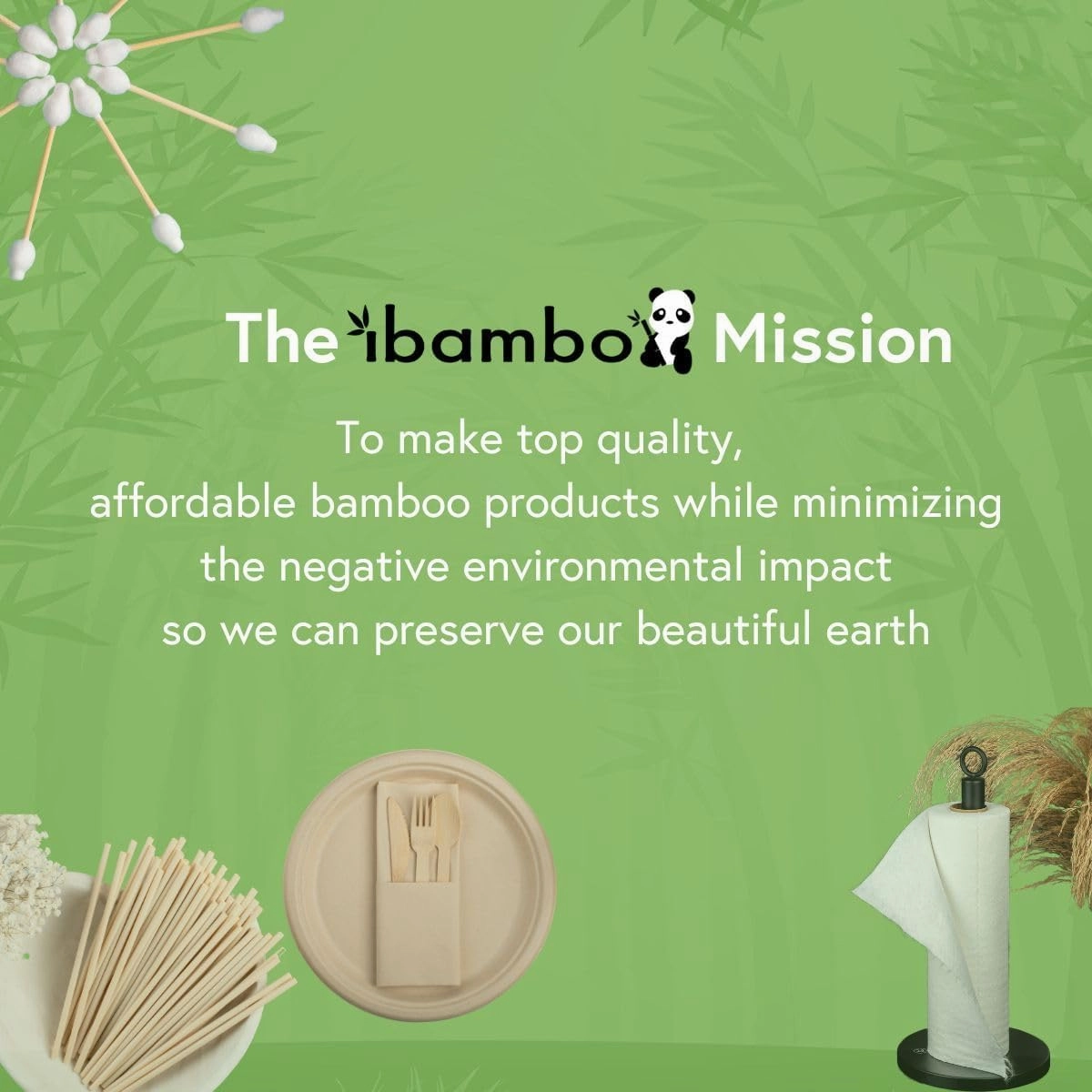 100% Bamboo Knives Set - Biodegradable Cutlery Sets (2400 Eco Friendly Knives) | Bamboo Silverware Disposable or Reusable | Compostable FSC Certified Flatware for Weddings, Camping & Parties