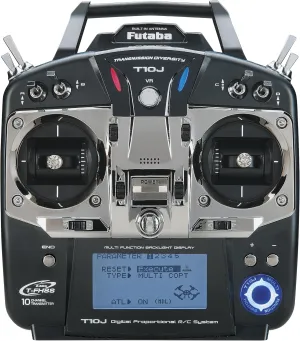 10JH 10-Channel Heli T-FHSS Computer Radio System