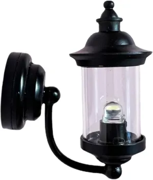 1:12 Dollhouse Light with LED, Battery-Powered Miniature Decor for Doll House