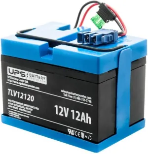 12V Battery Compatible Replacement for Peg Perego 12 Volt Blue Battery by UPSBatteryCenter