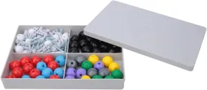 140 Pcs Molecular Model Kit, Organic Chemistry Ball and Stick Model Ideal for Children Learning Build Molecular Structure of Most Organic, Compounds Help with Concepts