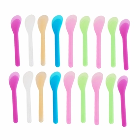 150pcs Cosmetic Spatulas for Face Masks Plastic Scrapers for Skin Care Comfortable Grip Convenient for Mud Masks Cream Application Multi-color