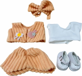 17cm Doll 5 Pieces Clothes Set Mini Cute Outfit Fashion Classic Style Set Sport Casual Daily Party Dress Up Accessories - No Doll (Style - 7)
