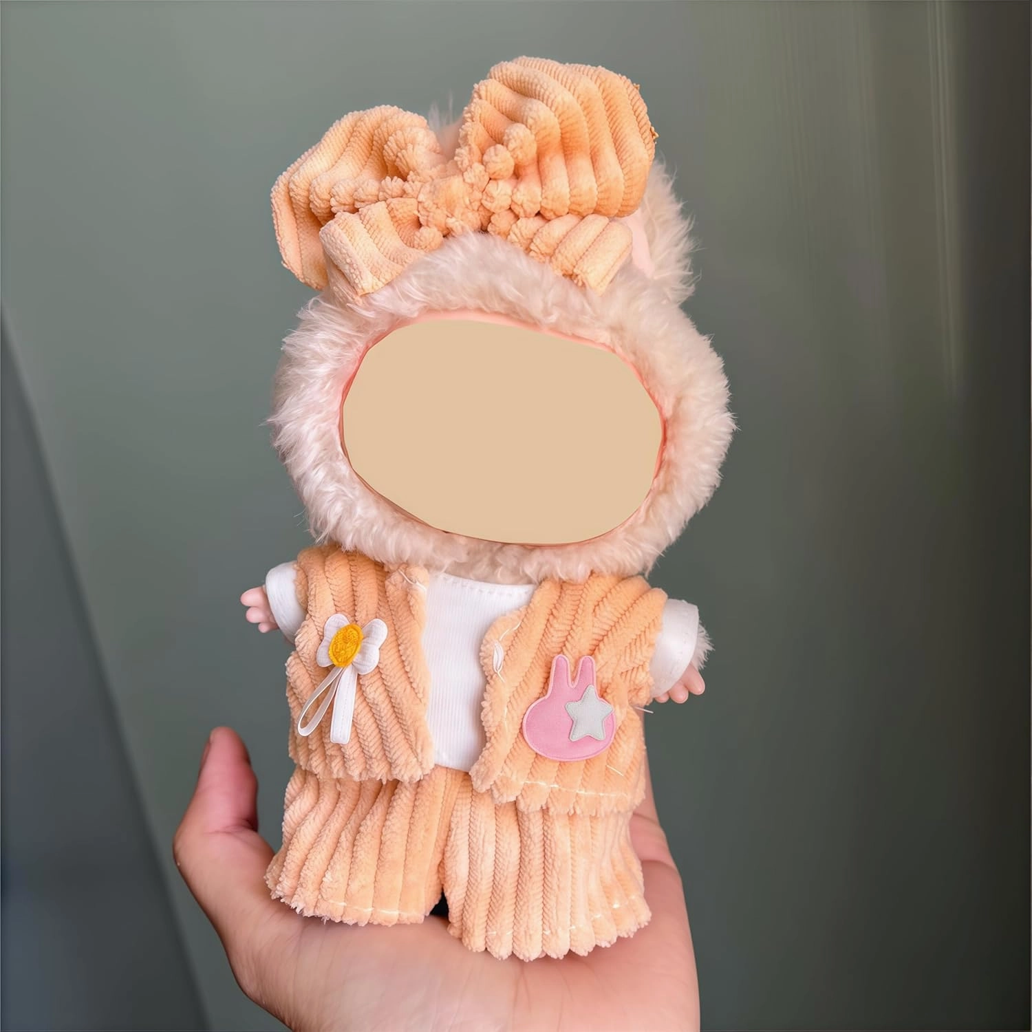 17cm Doll 5 Pieces Clothes Set Mini Cute Outfit Fashion Classic Style Set Sport Casual Daily Party Dress Up Accessories - No Doll (Style - 7)