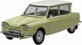 1:18 for Citroen Ami 6 Alloy Die-cast Static Car Model Collection Ornaments Souvenir Mini Simulation Toys