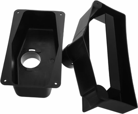 1 Set Foosball Ball Return Case Accessory for Neat Storage and Easy Access Essential Foosball Table Goal Parts Replacement Black Plastic Design for Organized Play