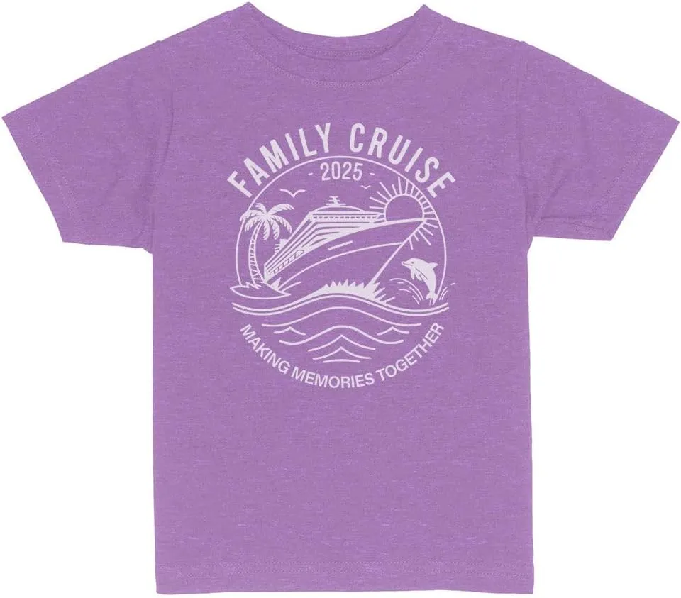 2025 Family Cruise Toddler Kids T-Shirt