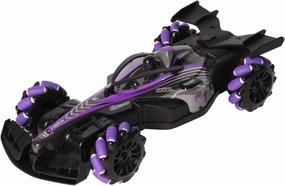 2.4GHz Remote Control Car - 360° Spin High-Speed Drift F1 Formula Racing, with Spray, Music & Light, Toy for Kids 8-12 Year Birthday Coolest Best Toy(Purple)