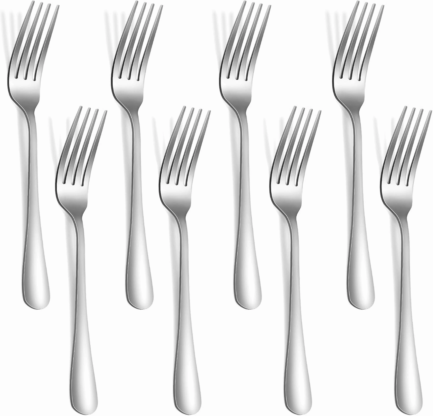 36 Pcs Dinner Forks Set,Targzier Top Food-Grade Stainless Steel Forks Silverware,Mirror Polished Silverware Forks,Dishwasher Safe Stainless Steel Flatware Forks,8 Inches