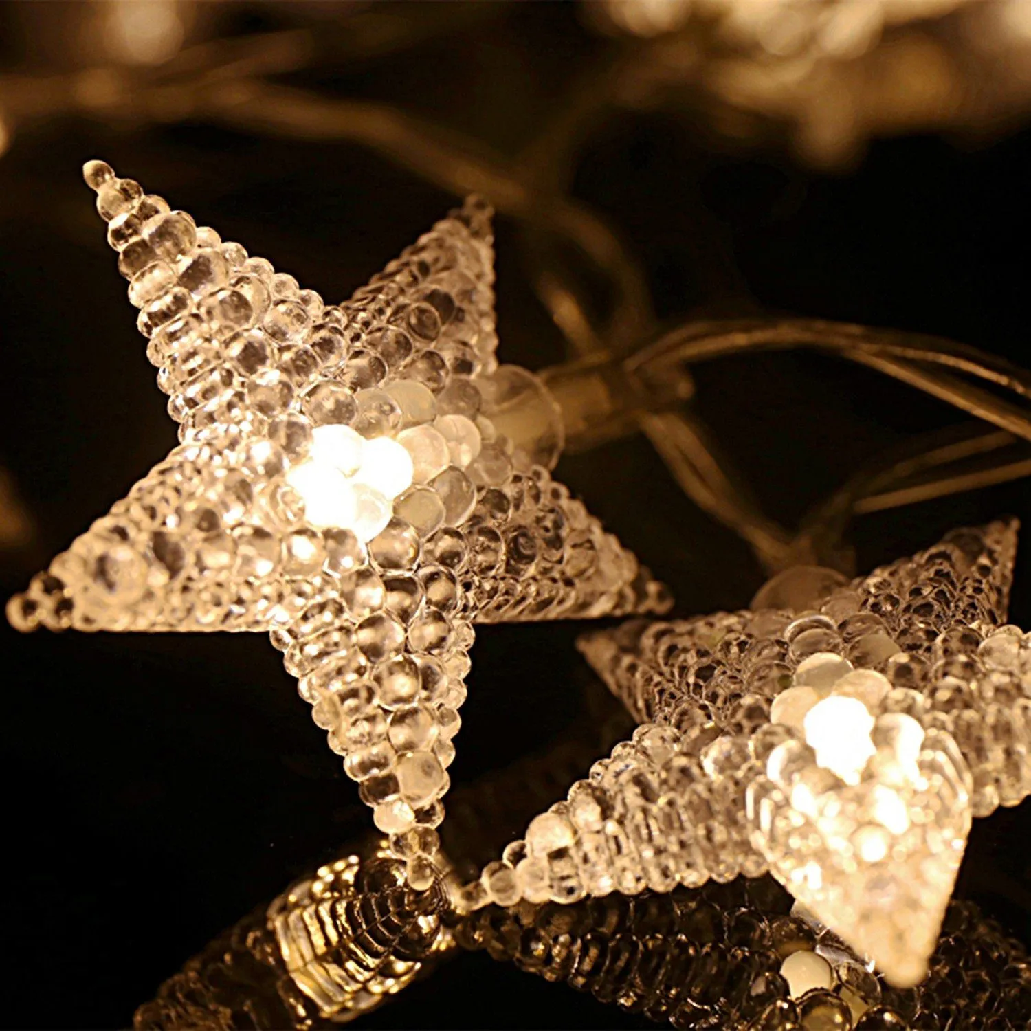 40-LED 13.12FT Star Fairy Lights