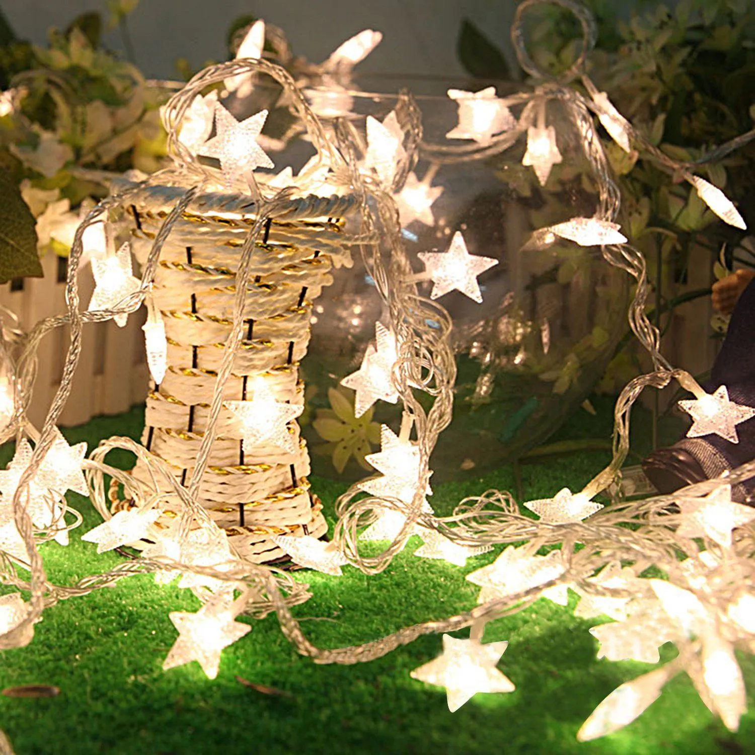 40-LED 13.12FT Star Fairy Lights