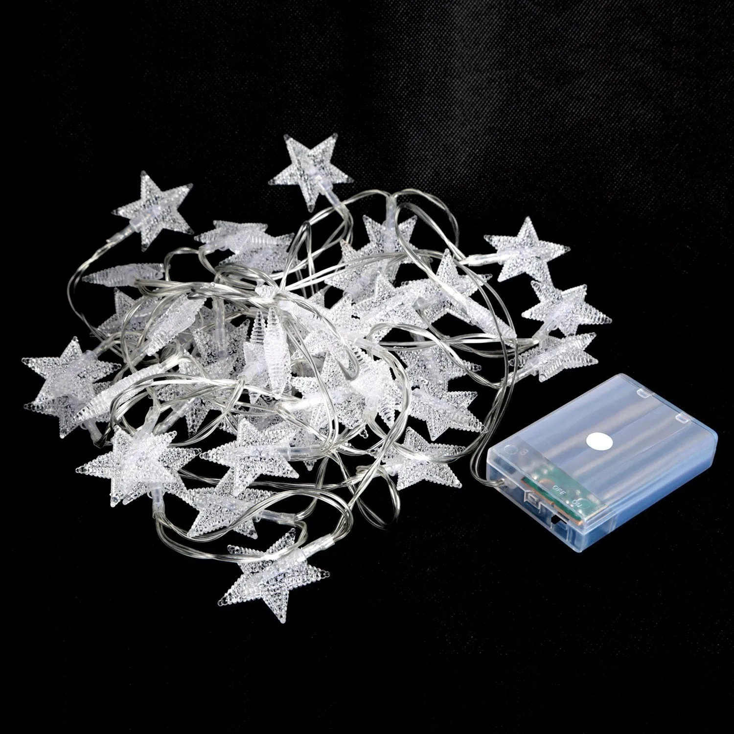 40-LED 13.12FT Star Fairy Lights