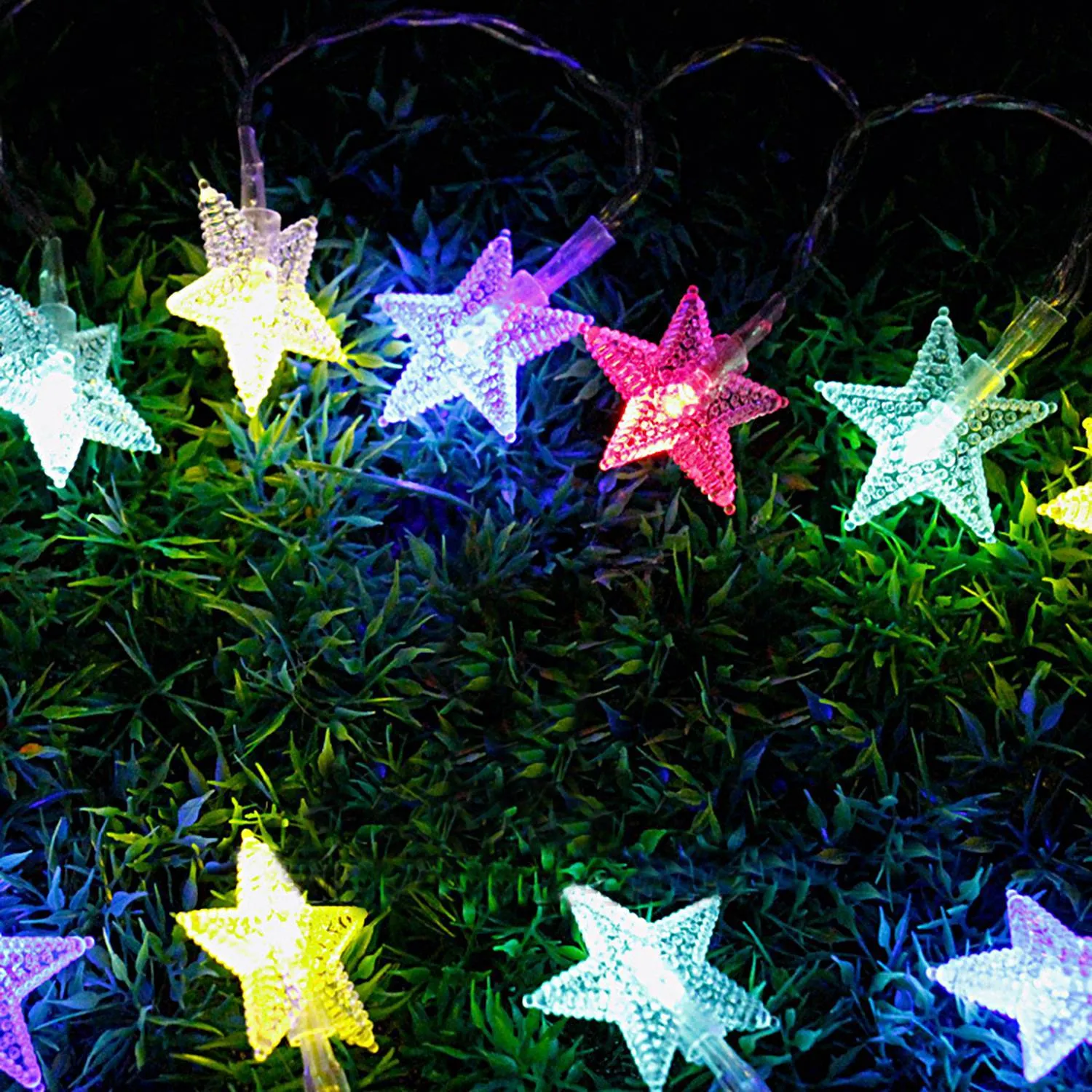40-LED 13.12FT Star Fairy Lights