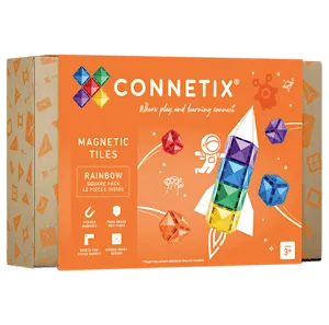 42 Piece Rainbow Square Pack
