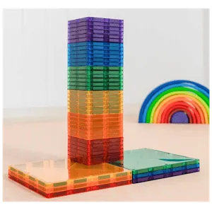 42 Piece Rainbow Square Pack