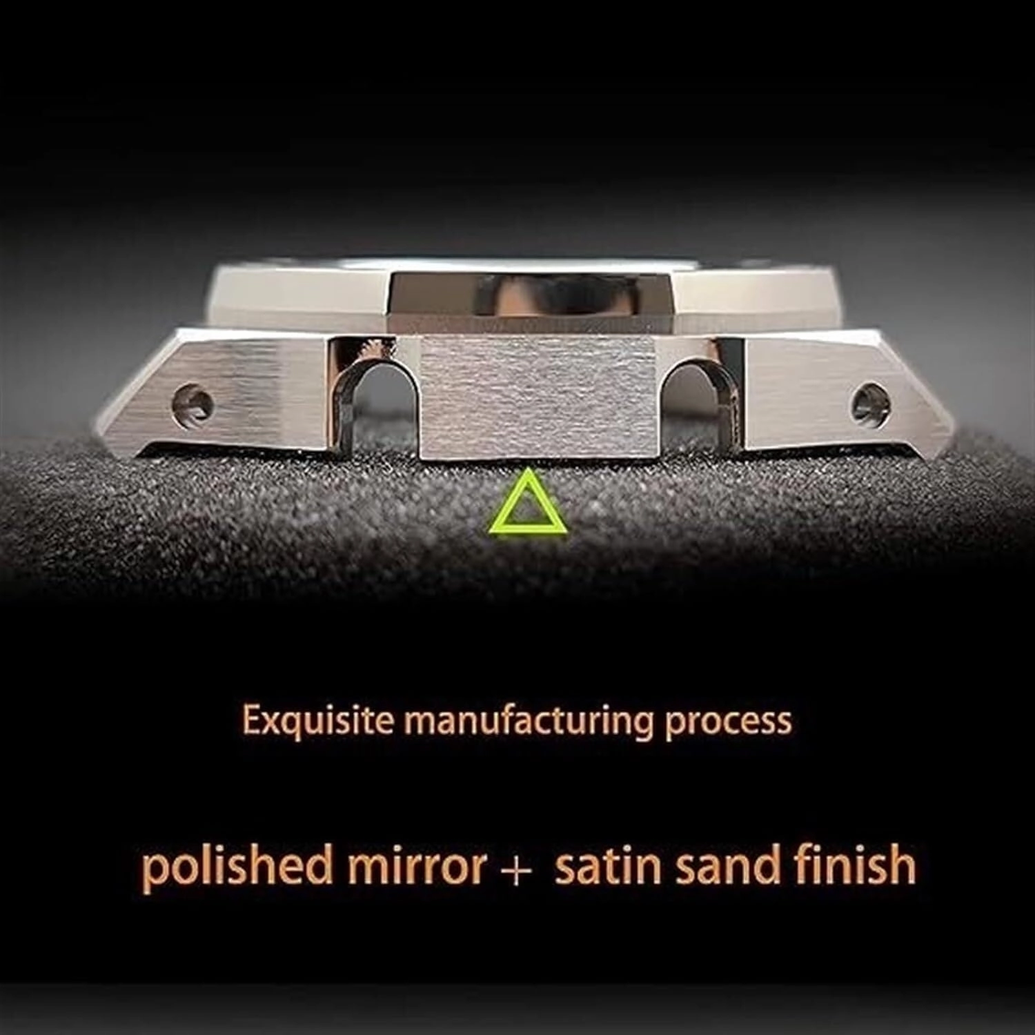 4rd Gen Metal Watch Case Fluorine Rubber Strap Stainless Steel Bezel Rubber Sport Watchband Mod Kit，For GA2100 GA-2100 GA2110 Modification and Upgrade watch strap