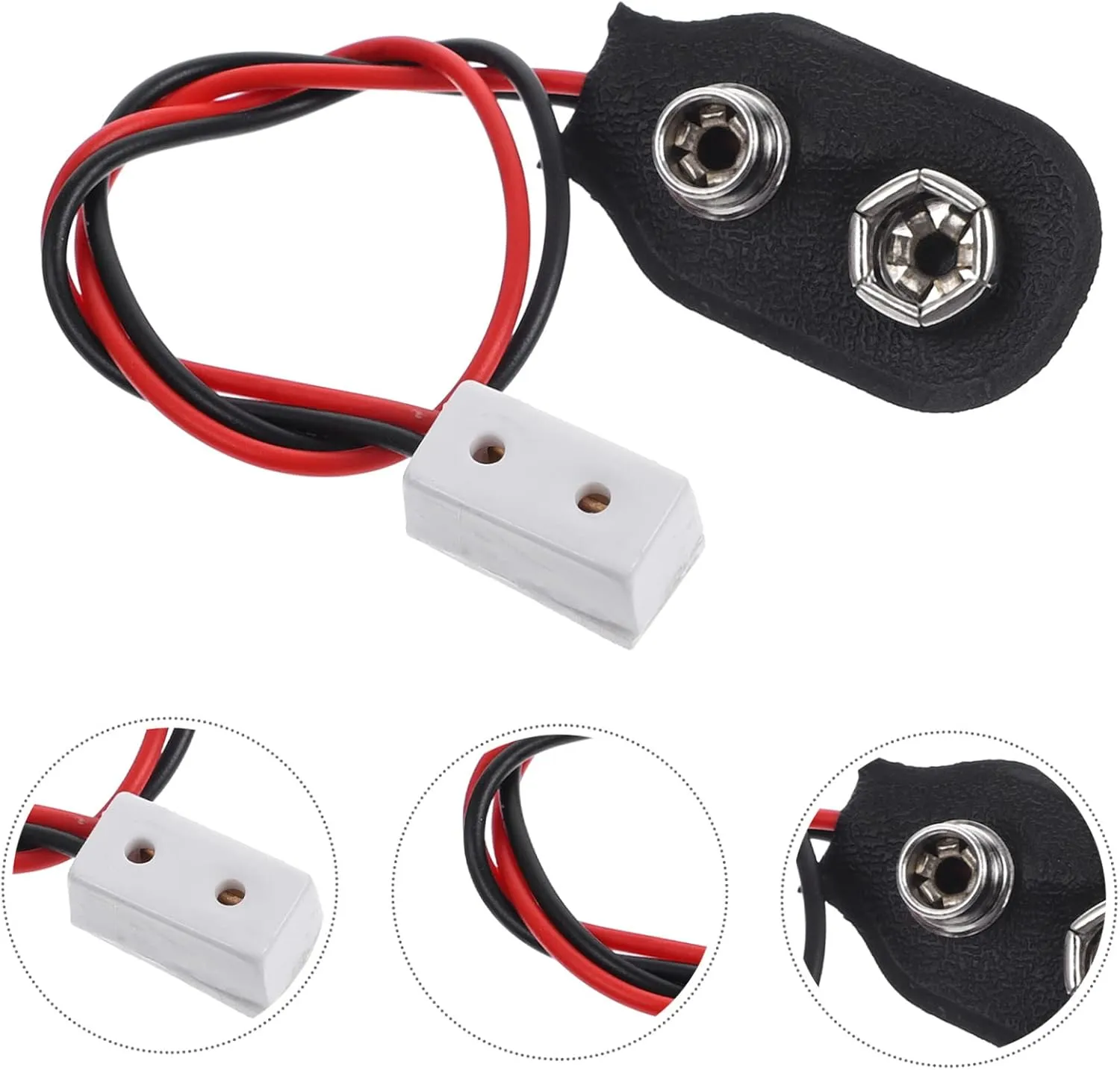 6pcs Doll House Miniature Power Supply Connection Wire Battery Connection for Dollhouse Lamps for Bedroom Living Room and Kitchen Accessories
