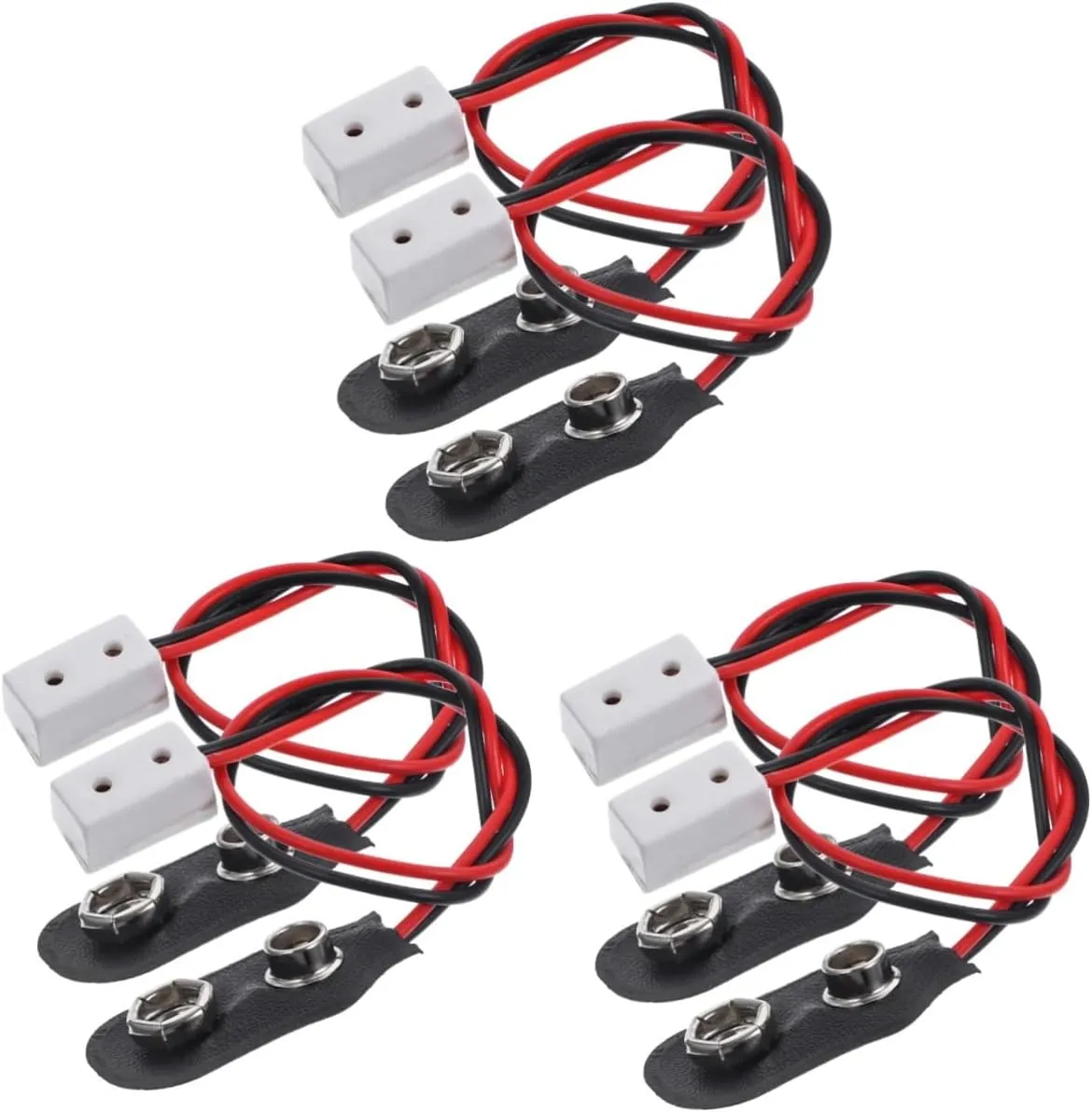 6pcs Doll House Miniature Power Supply Connection Wire Battery Connection for Dollhouse Lamps for Bedroom Living Room and Kitchen Accessories