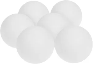 6Pcs Replaceable Table Soccer Balls for Mini Foosball Games Durable Desk Game Accessories for Tabletop Soccer Machines