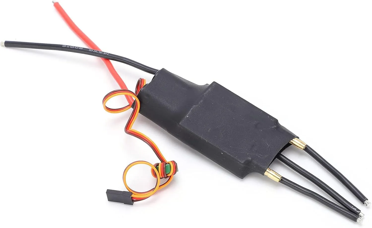 80A Brushless ESC, 80A RC Boat Brushless Water Cooling Electronic Speed Controller ESC with 5V/5A SBEC RC Electric Speed Controller ESC for Brushless Motors for RC FPV Airplane Helicopter Drone