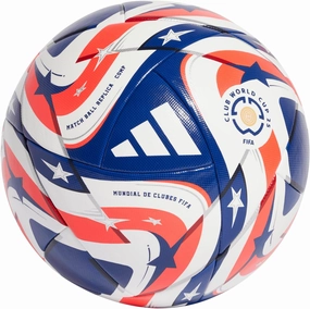 adidas FIFA Club World Cup Competition Ball - Thermally Bonded Seamless Construction, FIFA Quality Pro Certified, Bold Design Inspired by Flags and Stars