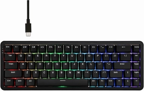 AK680 MAX Wired Gaming Keyboard with Hall Effect Switch, Rapid Trigger Magnetic Keyboard with 8K Polling Rate, Top Structure, RGB Backlight (Black)