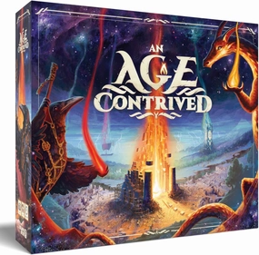 an Age Contrived | Competitive Board Game of Engine Building & Fantasy Gods | Made by Bellows Intent (Core Edition)