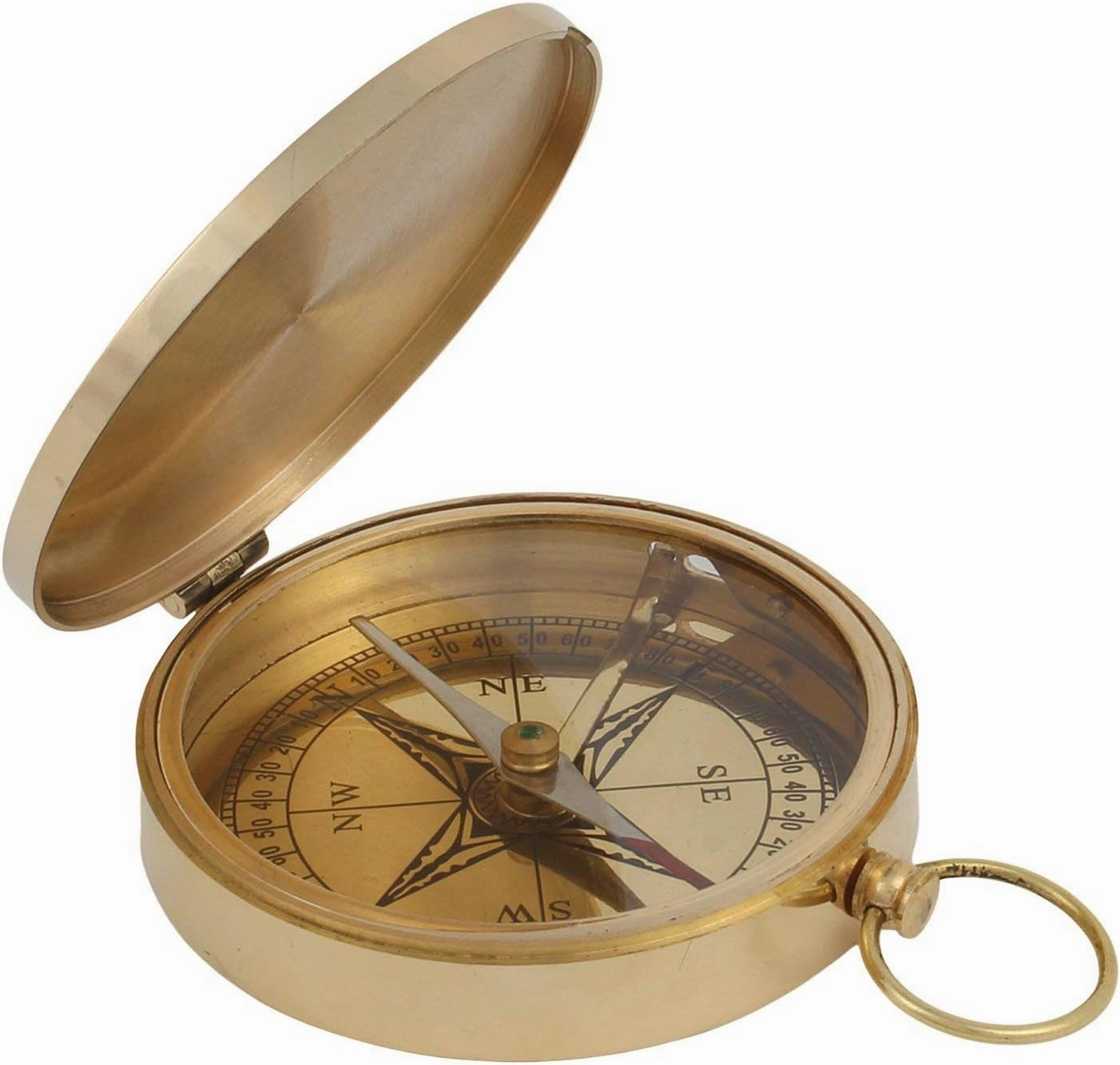 Antique Robert Frost Poem Compass Old Marine Antique Compass Gift Item