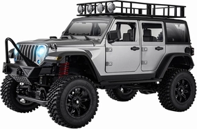 ARRIS 1/12 RC Rock Crawler, MN-128 Wrangeler Style RC Jeep Pickup Truck, 2.4GHz RC Crawler 4x4 Remote Control Off Road Climbing Car RTF with Upgraded Chassis