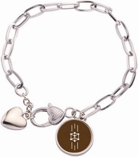 Atoc Structural Motion Combination Heart Chain Bracelet Jewelry Charm Fashion