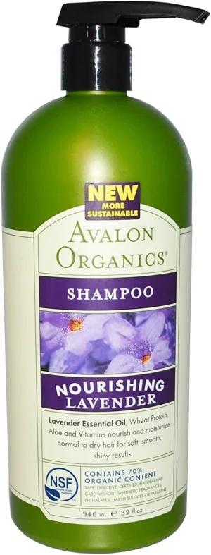 Avalon Organics Nourishing Shampoo Lavender - 32 fl oz