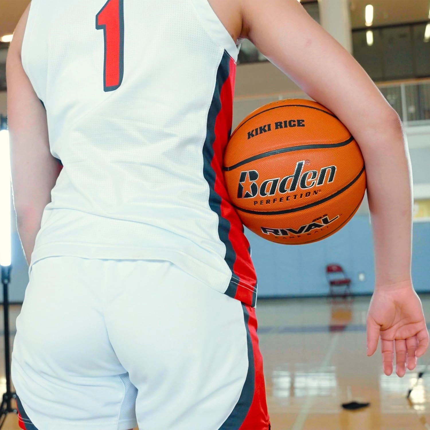 Baden Rival Basketball High-Performance Indoor Ball Durable Composite Cover Official Size 6 & 7