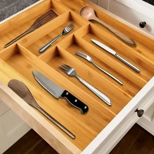 Bamboo Drawer Organiser