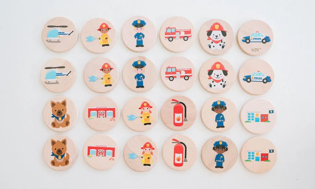 Bannor First Responders Matching Tiles