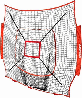 Baseball & Softball Replacement Net 7ft x 7ft (NET ONLY),Heavy Duty Knotless for Baseball Pitching Hitting and Throwing Practice
