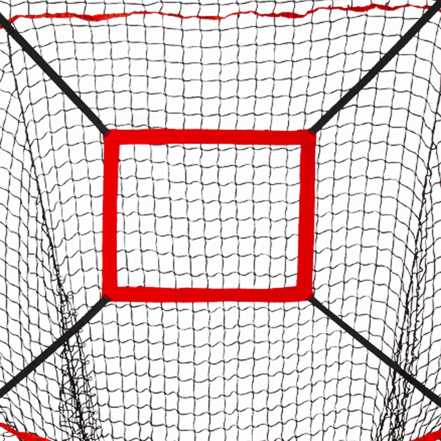 Baseball & Softball Replacement Net 7ft x 7ft (NET ONLY),Heavy Duty Knotless for Baseball Pitching Hitting and Throwing Practice