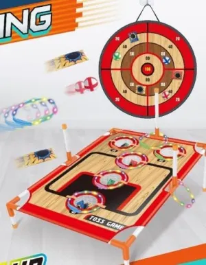 Bean Bag Toss & Ball Toss & Ring Toss Backyard Games,5-in-1 Carnival Games Set, Family Games for Kids and Adults