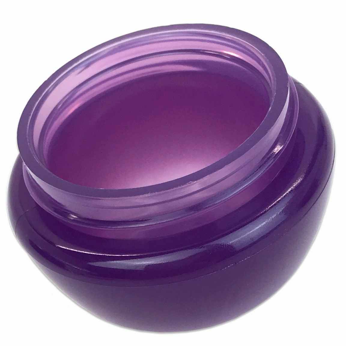 Beauticom® 10G/10ML (72 Pieces, Dark Purple) Frosted Container Jars with Inner Liner for Scrubs, Oils, Salves, Creams, Lotions, Makeup Cosmetics, Nail Accessories, Beauty Aids - BPA Free