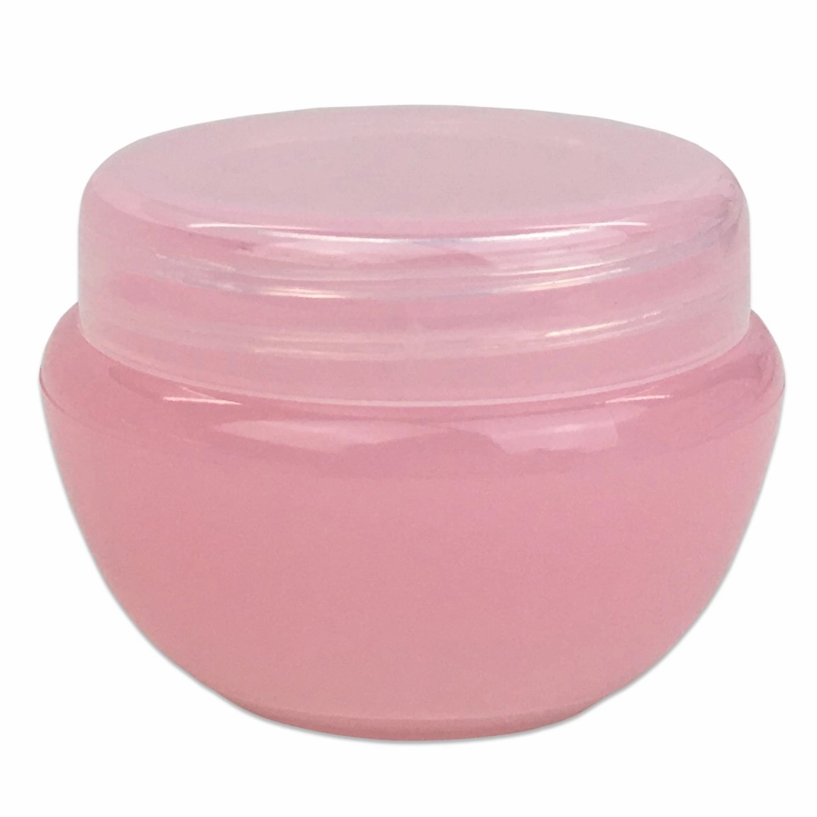 Beauticom® 10G/10ML Frosted Container Jars with Inner Liner for Scrubs, Oils, Salves, Creams, Lotions, Makeup Cosmetics, Nail Accessories, Beauty Aids - BPA Free (72 Pieces, Pink)