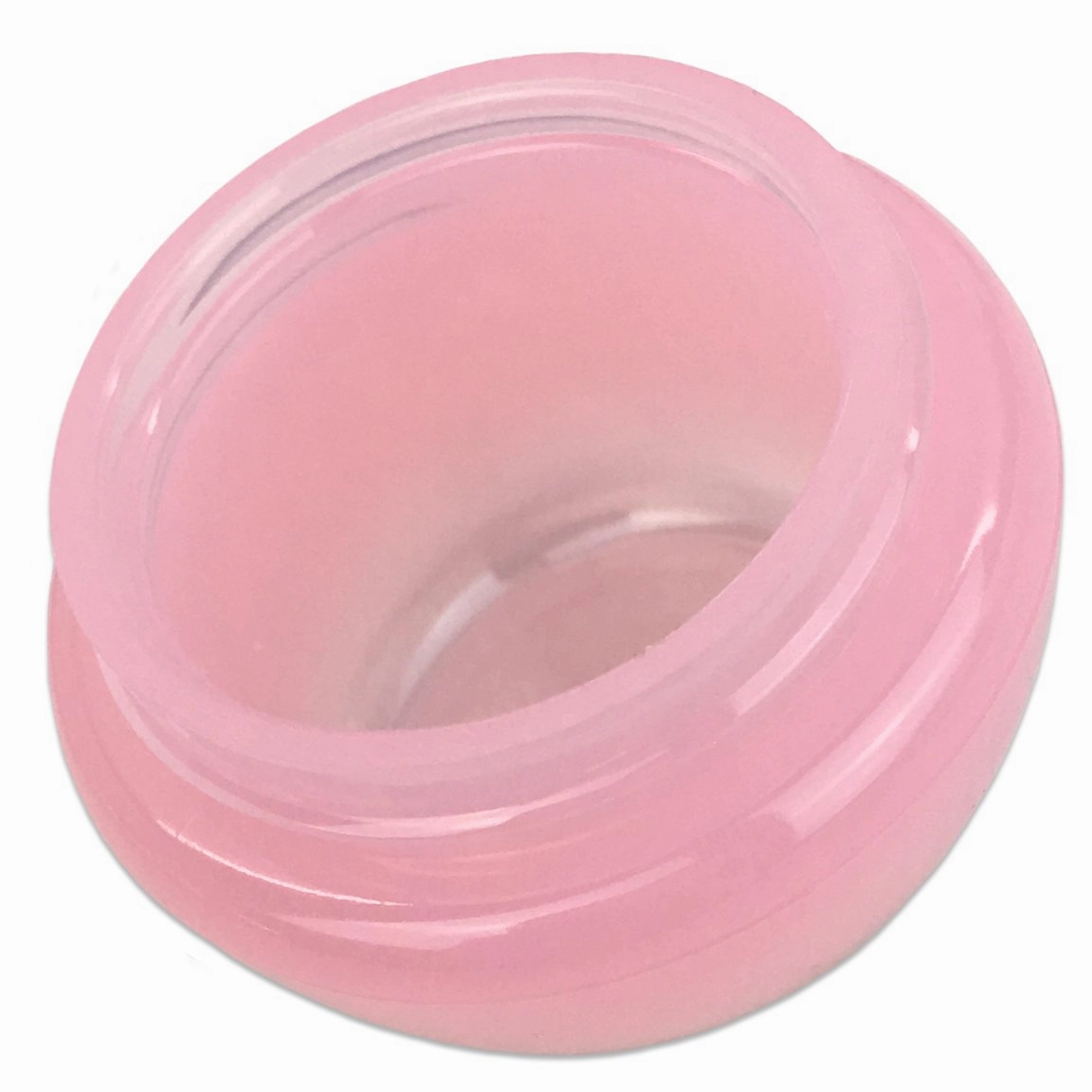 Beauticom® 10G/10ML Frosted Container Jars with Inner Liner for Scrubs, Oils, Salves, Creams, Lotions, Makeup Cosmetics, Nail Accessories, Beauty Aids - BPA Free (72 Pieces, Pink)