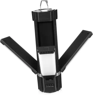 BESPORTBLE Tent Lights Lanterns Battery Camping Lantern Warm Light Portable Camping Lights Rechargeable Outdoor Tent Light Powered Camping Lights for Tents Bulbs LED Lamp Black Abs