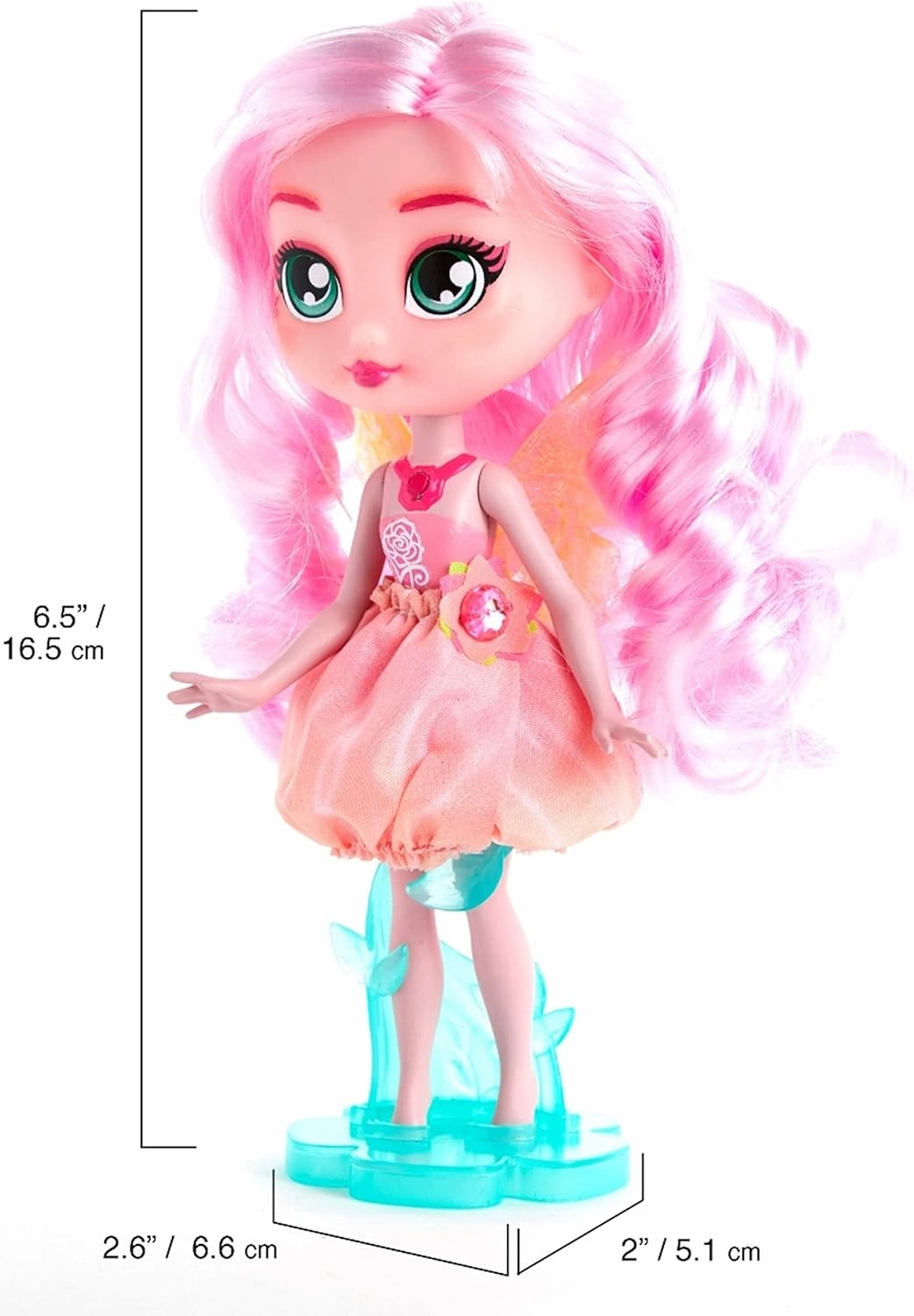 BFF Doll with Night Light & Multi-Colored Fairy Lights | Collectible Dolls for Girls Age 3