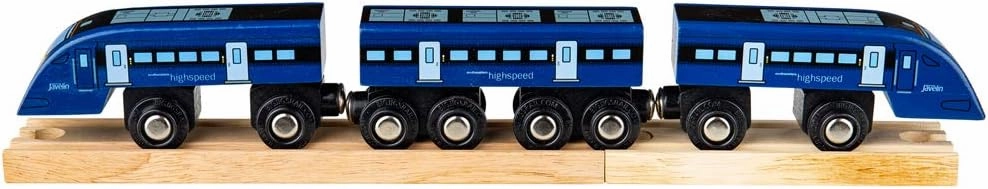 Bigjigs Rail High Speed One Train - Other Major Rail Brands are Compatible