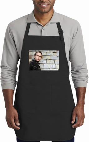 Billy Boyd - Kitchen Cooking Cotton Apron SRS #G167522, Black
