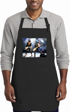 Billy Gibbons - Kitchen Cooking Cotton Apron SRS #G343305, Black