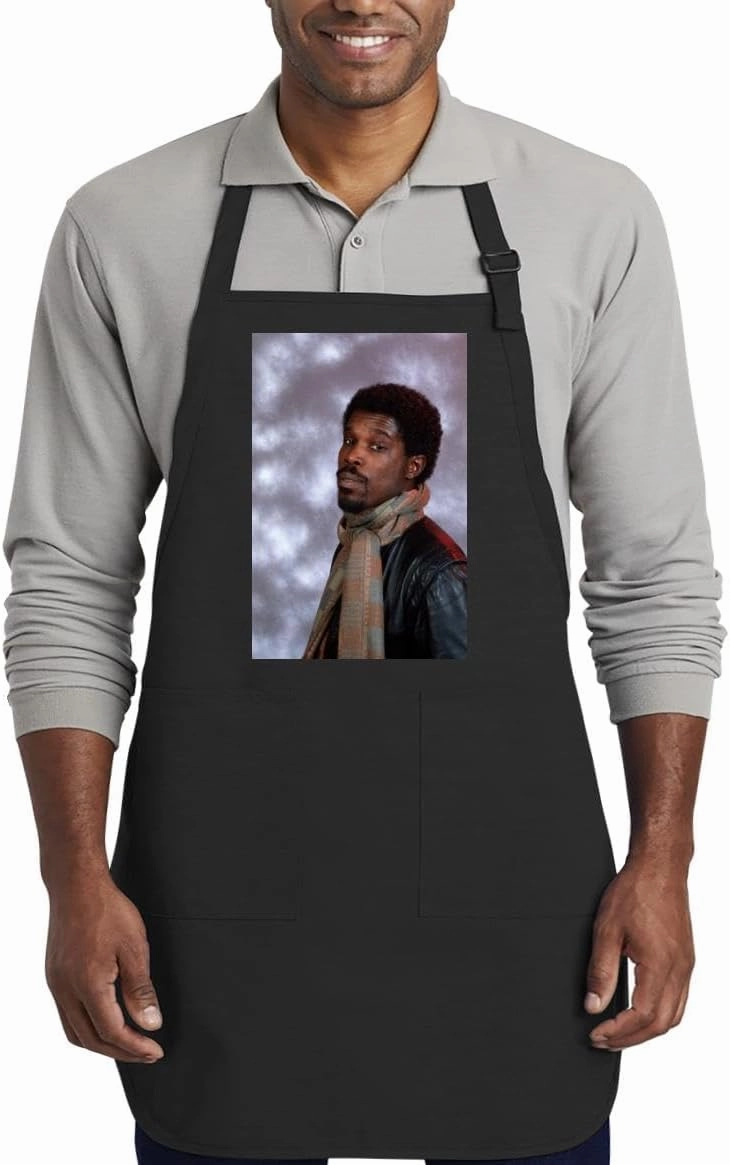 Billy Ocean - Kitchen Cooking Cotton Apron SRS #G528927, Black