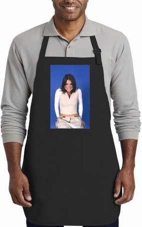 Billy Piper - Kitchen Cooking Cotton Apron SRS #G390362, Black