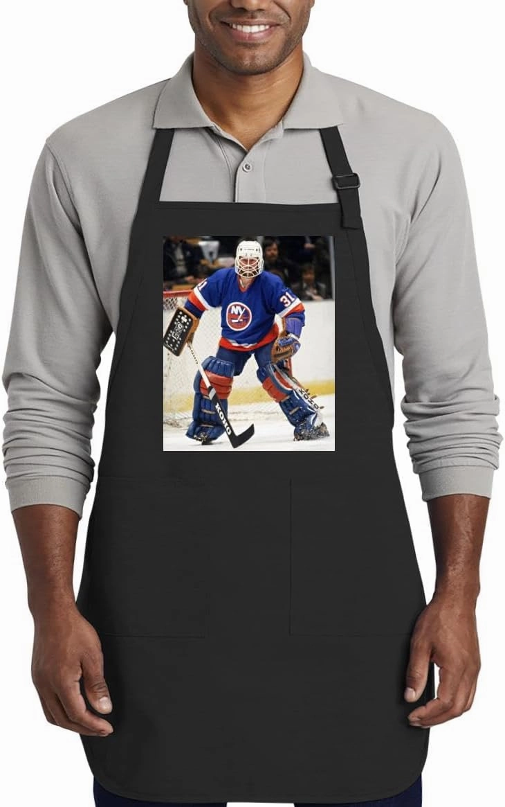 Billy Smith - Kitchen Cooking Cotton Apron SRS #G564565, Black